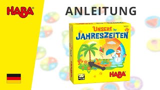 HABA Unsere Jahreszeiten Anleitung [upl. by Hannala766]