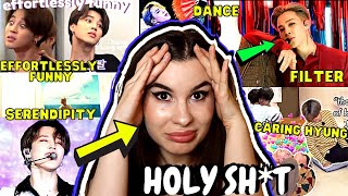 Discovering Jimin from BTS Serendipity Filter Dance Compilation Funny Moments…  REACTION [upl. by Antsirhc]