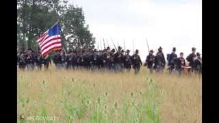 The Battle of Gettysburg 150th  The Last March of the Iron Brigade [upl. by Lrem]