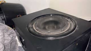 “Woofer Cooker” Bass Test Logitech X530 Subwoofer [upl. by Bernelle]