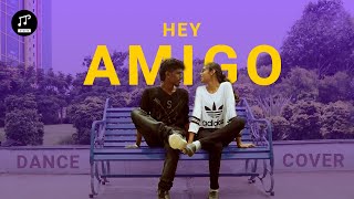 Kaappaan  Hey Amigo Dance Cover Ft JP amp Roshini  JP Studio  Pixeleditors [upl. by Rettig]