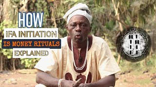 Money Rituals through Ifa Initiation Explained by a Babalawo in Yoruba ReligionIfa Religion [upl. by Zoila]