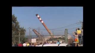 Port Stanvac Chimney Demolished [upl. by Woodford]