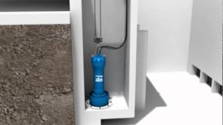 Sulzer ABS AFL Submersible Mixed Flow Column Pump Installation [upl. by Airod]