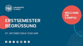 Erstsemesterbegrüßung WiSe 2425 [upl. by Yaluz]