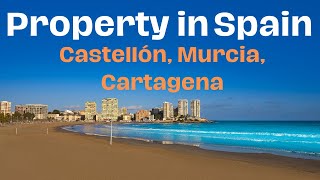 Property for sale in Spain Castellón Murcia and Cartagena [upl. by Loralyn]