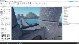 RPG MAP TERRAIN  ROBLOX BUILDING TIMELAPSE [upl. by Ned]