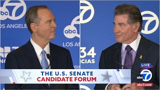 Steve Garvey confronts Adam Schiff about 3rd base comment [upl. by Ttocs]