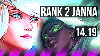 JANNA amp Kalista vs SENNA amp Jinx SUP  Rank 2 Janna 68 winrate 2211  EUW Master  1419 [upl. by Nirak]