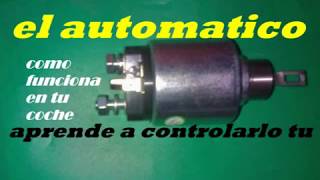 motor de arranque como probar y cambiar el automatico [upl. by Kaasi]