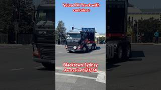 Volvo FM Truck at Blacktown Sydney Australia 61124 shorts trucks sydney australia volvo [upl. by Hapte]