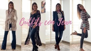 OUTFITS CON JEAN  CASUALES [upl. by Ayo4]