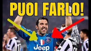 BUFFON AL PSG PER LA CHAMPIONS NON SAREBBE INFAME [upl. by Arotahs]