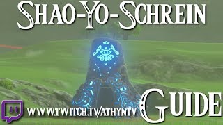 ShaoYoSchrein Guide  ZELDA BREATH OF THE WILD [upl. by Dov]