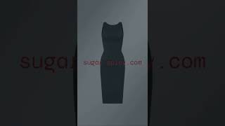 Sugar  Spicy customer perspective u open back control body dress [upl. by Connell]