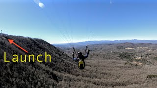 Paragliding Alone  Fly and Bike [upl. by Ahsinyar578]