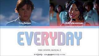 High School Musical 2  Everyday Colorcoded lyrics wEngKor [upl. by Moffat903]