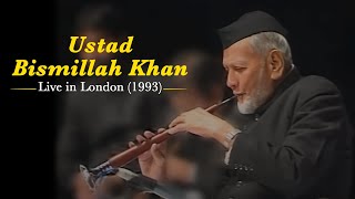 Ustad Bismillah Khan  Live in London 1993  Navras Records [upl. by Mcconnell]