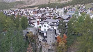 Saas Fee restaurant zer schlucht [upl. by Anicnarf]