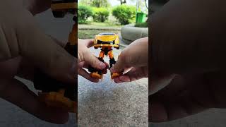 Mini Racing Car Toy Transformer Robot Morning Star [upl. by Tut525]