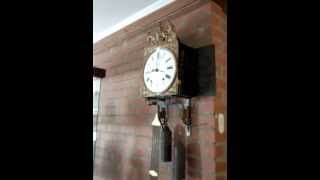 French Comtoise Date Clock [upl. by Eob]