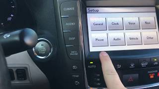 Tutorial How to stream Bluetooth music on Lexus IS [upl. by Aihsinat]