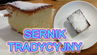 Sernik tradycyjny Prosty przepis na puszysty sernik [upl. by Ronnica]