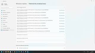 ✅ Cómo ver el historial de actualizaciones en Windows 11 [upl. by Tally]