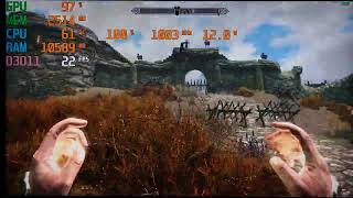 Intel Iris Xe Skyrim Special Edition Gameplay i5 1140g7 [upl. by Nhguahs]