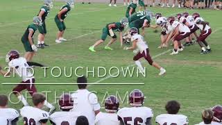 Niceville Freshman Football Team Carlos Pupo Buch 14 points 3 WR Class2027 football nfl [upl. by Aryahay]