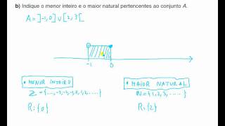 Menor Inteiro e Maior Natural que pertence ao intervalo [upl. by Akemat]