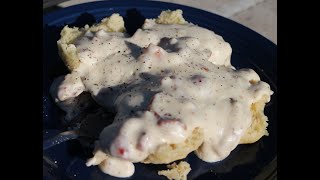 Easy Cast Iron Bacon Gravy [upl. by Zaragoza]