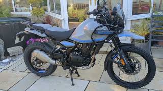 Himalayan 450 brief update video at 450 miles and new tyres [upl. by Suirtimed]