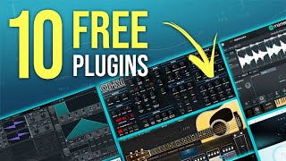 Top 10 Free VST Plugins 2024  Synths Instruments amp Effects [upl. by Riorsson574]