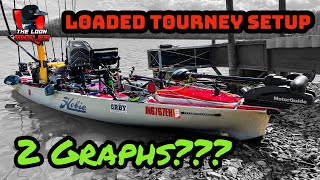 How to rig a Hobie Pro Angler kayak for bass fishing tournaments [upl. by Freddi]