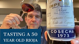 RARE 50 YEAR OLD Wine Tasting [upl. by Epolulot]