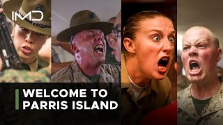 US Marine Corps Boot Camp From Phase 1 to Graduation  Surviving Parris Island [upl. by Roslyn]