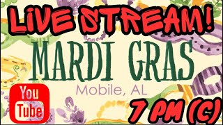 Mobile Alabama Mardi Gras LIVE [upl. by Mathi]