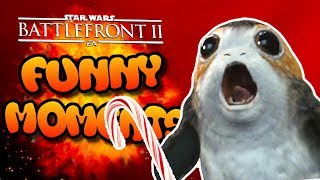 Star Wars Battlefront 2 Funny Moments Montage FUNTAGE 11  Merry Christmas From Silkie [upl. by Renick]