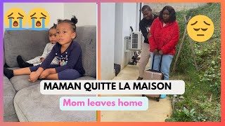 MAMAN QUITTE LA MAISON 😭 Mom leaves home 😱 BabyLuke babymatifa mom matifamily [upl. by Channing42]