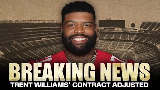 BREAKING Trent Williams 49ers agree to new deal to end holdout [upl. by Dougal]