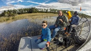 Airboat Ride  Fellsmere FL [upl. by Diane-Marie]