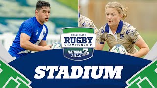 2024 Collegiate Rugby Championship  Stadium  Day 1  Session 1 [upl. by Atrahc]