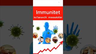 Immunitetni kotaruvchi mahsulotlar shorts shortvideoproductsmahsulot продукты еда рецепты [upl. by Schiff]