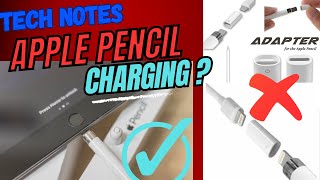 How to Charge Apple Pencil How Long Does it Take to Charge ApplePencil 1st Generation TechTips [upl. by Ah]