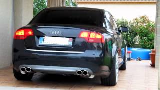 v6 30 tdi sound exhaust full inox [upl. by Drahsir479]