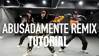 DANCE TUTORIAL  Abusadamente Remix MC Gustta e MC DG  May J Lee ChoreographyBeginners Hip Hop [upl. by Norraj]