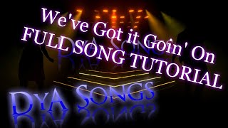 How to sing Backstreet Boys  Weve Got it Goin On Full Song Tutorial [upl. by Ecinahs]