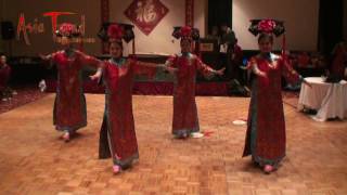 Qing Palace Dance Chinese Folk Dance  CAACF 40th Anniversary amp Chinese New Year Celebration 2010 [upl. by Belak444]