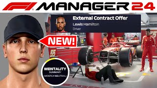 F1 Manager 24 NEW GAMEPLAY AI Poach YOUR DriversStaff Pitlane Order Change Sim Races amp More [upl. by Belford970]